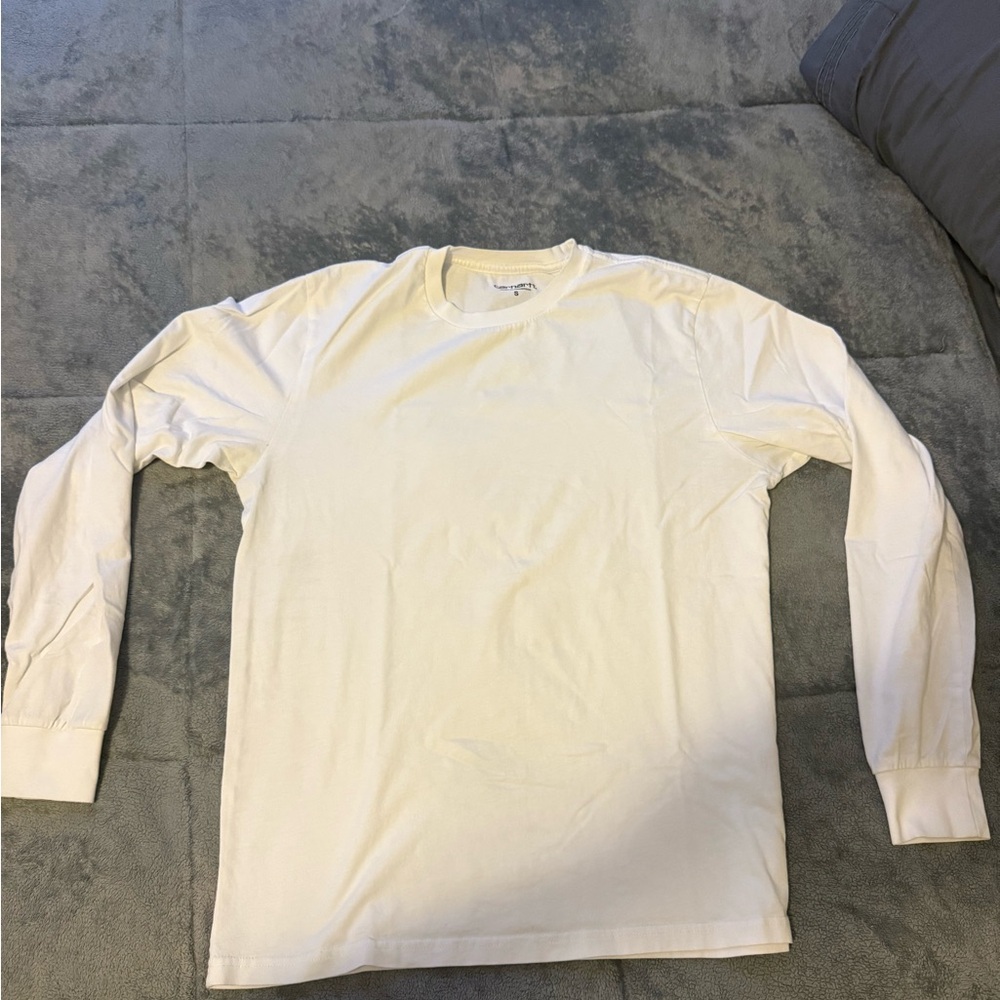 Men's Carhartt WIP White Long Sleeve Shirt